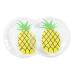 HOMSFOU 1 Pair Ice Eye Patch Eye Mask Pineapple Cool under Eye Sleeping Eye Pad Reusable Eye Patches Cold Compress Eye Cold Patches Cool Eye Pad Cold Eye Pads Facial Mask Summer PVC