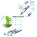 Denture Cleaning Brush Set - Portable False Teeth Brushes for Complete Denture Care - Multi-Layered Soft Bristles with Dual Angled Design (3 Colors) - Buy Online on GoSupps.com