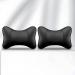 LHLUCKY 2pack Car Neck Pillow for Mitsubishi Eclipse Cross 20212024 Headrest For The Car Auto Neck Pillow Headrest Black