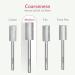 AIRSEE Tungsten Carbide Acrylic Nail Drill Bit | Efile Electric File Machine Head Tip | Manicure Polishing Art | Remove Gel Polygel | 3/32 Medium-M Flat Top Cylinder Barrel - Buy Online on GoSupps.com