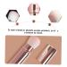 FRCOLOR 2 Pcs Blush & Eyebrow Brush Set - Premium Powder Concealer & Foundation Makeup Brushes - Travel-Friendly Pink Beauty Tools - Buy Online on GoSupps.com