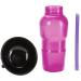GOODS+GADGETS Red Dog Drinking Bottle with Integrated Bowl - Travel Water Bottle for Dogs 600ml - Buy Online on GoSupps.com