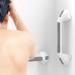 AmeriLuck 16.5 2 Pack Suction Balance Assist Bathroom Shower Handle Bath Grab Bar - White/Grey (Pack of 2) - Buy Online on GoSupps.com