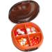 Travel Pill Organizer - Daily Meds Storage Container for Trips & Dietary Supplements - Buy Online on GoSupps.com