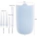Silicone Enema Bag 2L - Complete Colon Cleanse Kit with Tubing Tips & Flow Control for Effective Home Colonic Irrigation - Buy Online on GoSupps.com