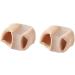 Set of 2 Valgus Toe Separators - Unisex Loop Protectors for Men & Women | Keeps Toes Straight (Size S 3.5)  - Buy Online on GoSupps.com