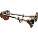 Stainless Steel Dual Trumpet Horn 12V - Heavy Duty for Marine Boats - Buy Online on GoSupps.com