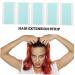 5 Sheets Double-Sided Tape - Waterproof Adhesive Stickers for Hair Extensions Wigs and Nails - 2x0.5cm - International Shipping - Buy Online on GoSupps.com