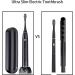 SARMOCARE Electric Toothbrush for Adults & Kids - 40000 VPM 2 Min Timer Waterproof Slim Travel Case & 6 Brush Heads - Rechargeable Sonic Toothbrush - Black - Buy Online on GoSupps.com