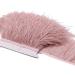YEQIN 2 Yards Natural Ostrich Feather Fringe Trims - Dress Sewing, Craft, Clothing, Wedding Decor - Mistyrose - Buy Online on GoSupps.com