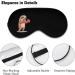 Sloth Boxing Soft Sleep Mask - Adjustable Eye Mask for Travel & Sleep | Blocks Light for Men & Women - Buy Online on GoSupps.com