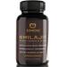 CHOQ Shilajit - Over 50% Fulvic Acid 500 mg Vegan Capsules Energy Brain Focus Collagen Hormones Mitochondrial Function Urolithin A Lab-Tested