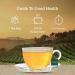 Premium Vahdam Ginger Mint Green Tea - 100 Loose Leaf Bags | Authentic Indian Tea | Hot & Cold Brew - Buy Online on GoSupps.com