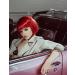 PLANTURECO Red Wig with Bangs and Neon Glasses - Bachelorette Party Wigs - Buy Online on GoSupps.com