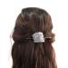 Handmade Vintage Oval Bow Metal Hair Clips | Unique Wooden Ponytail Holders | International Shipping - Buy Online on GoSupps.com
