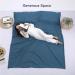 Portable Travel Sleeping Bag Liner - Lightweight & Compact Camping Sheets for Adults - Blue, 82.7 x 70.9 - Buy Online on GoSupps.com