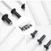 Hemoton Black Rivets Threaded Rivets 120pcs Blind Rivets Aluminium Black .4 .0 .2 Rivet Blind Rivets Nail Fasteners for Home Stainless Steel Rivets Stainless Steel Set - Buy Online on GoSupps.com