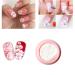 Hacaus 1pcs 3D Modelling Gel Carved Gels Nail Polish for Decoration Patterns Nail Art Kit DIY Flowers Painting Nail Gel White Color 01