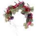 Ever Fairy Flower Crown Headband with Adjustable Ribbon for Women Girls Hair Accessories - Buy Online on GoSupps.com