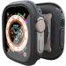 Elkson Compatible Apple Watch Ultra Bumper Case & Screen Protector Kit 49mm Quattro Max Series Rugged  Military-Grade Durable Flexible Shockproof Protective Cover with Tempered Glass for iWatch  Black Black 49mm - Buy Online on GoSupps.com