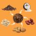 Nutri Laddu Indian Energy Balls - Keto Friendly On-The-Go Snack (Box of 5 Pouches - 10 Chocolate Balls) | International Shipping Available - Buy Online on GoSupps.com