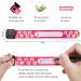 10 Pcs Kids Safety ID Wristband - Waterproof & Reusable Emergency Bracelets for Children - Boys, Girls, Toddlers - Buy Online on GoSupps.com