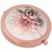 YCKMD Pink Flower Folding Pocket Mirror - 2X & 1x Magnification, Compact Double-Sided Beauty Makeup Mirror for Purse and Handbag - Buy Online on GoSupps.com