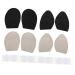 FOMIYES 4 Pairs Forefoot Shoe Foot Pad High Heel Cushions High Heels for Women Half Shoes Insole Metatarsal High Heel Insoles Front Palm Pads Forefoot Cushions Non-Slip Wear Pad Eva