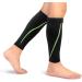 Yosoo Health Gear Compression Sleeves - Shin & Calf Support Bandage for Men & Women | Sports Leg Protection Socks (M-Black) - Buy Online on GoSupps.com
