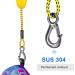 SELEWARE 65ft Boating Tow Rope for 1-4 Rider Tubes | Stainless Steel Hooks & Floats | Water Sports Essential - Buy Online on GoSupps.com