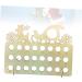 TOVINANNA 1pc Christmas DIY Advent Christmas for Kids Xmas Chocolate Rack Calendar Pull The Cart Wooden As Shown 40X13X30CM - Buy Online on GoSupps.com