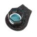 Billard circular container magnetic billiard pool-tzeue creide portable octagonal pool-tzeue chalk box with a magnetic clip for snooker