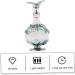 POPETPOP Perfume Bottle Refillable Fragrance Containers Arabic Decor Rhinestone Jewelry Perfumes for Women Mini Terrarium Blue Glass Spray Bottle Miss Decorative Bottle Crystal Alloy Glass 25 ml Assorted Color - Buy Online on GoSupps.com