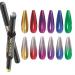 6pcs Double Head Air Cushion Pen & 12 Colors Chrome Nail Powder Kit - Holographic Mirror Effect Nail Polish | Acrylic Nail Powder - Buy Online on GoSupps.com