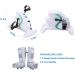 Fitness Motorised Exercise Bike Electric Pedal Training Rehabilitation Bicycle Trainer for Electronic Physiotherapy for Elderly and Disabled People - Buy Online on GoSupps.com