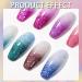 Colour Changing Gel Nail Polish Gel Nail Polish with Thermal Temperature Color Changing Diamond Glitter Reflective Nail Polish Long Lasting Glossy for DIY Nail Art Manicure at Home Salon (07#) - Buy Online on GoSupps.com