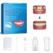 Provisional dentures restorative dental adhesive dentures prosthesis temporary tooth repair set for fixing the filling of missing broken tooths