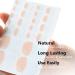 VOTACOS White Flower French Toenail Gel Nail Strips - No UV Easy Pedicure Kit with Wooden Stick Nail File & Prep Pads - Perfect for Stunning Toes - Buy Online on GoSupps.com