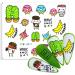 Winter Manicure Avocado Flower Anime Fruit Water Sticker Nail Sticker Nail Decals Nail Art Decoration(3) Style3 - Buy Online on GoSupps.com
