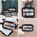 5PCS Clear Toiletry Bag Set - Waterproof Travel Makeup Bags with Zipper Handle, Portable and TSA Approved for Men and Women (Black) - Buy Online on GoSupps.com