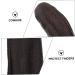 FRCOLOR 12pcs Leather Finger Cots - Protective Guards for Sewing Knitting & Embroidery - DIY Finger Sleeves Thimble - Brown 7X2cm - Buy Online on GoSupps.com