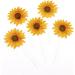 40 Pieces Sunflower Cupcake Toppers Daisy Cupcake Toppers Flower Cake Picks for Easter Spring Party Decor Baby Shower Dessert Supplies - Buy Online on GoSupps.com