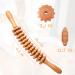 DAOZWUBGIH Curved Wood Therapy Massage Roller for Cellulite & Lymphatic Drainage - Buy Online on GoSupps.com