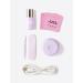 Le Mini Macaron DIY Gel Manicure Kit | LED Nail Dryer Lamp, Gel Polish, Cuticle Stick, Nail File & Remover Wraps - Lilac Blossom - Buy Online on GoSupps.com