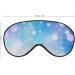 Christmas Shining Snowflake Sleep Mask - Adjustable Eye Cover for Sleeping & Travel - Buy Online on GoSupps.com