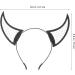 Lurrose Mesh Devil Headband Devil Headband Halloween Devil Horns Black Devil Horns Devil Costume Accessories for Halloween Party Cosplay Photo Prop - Buy Online on GoSupps.com