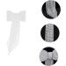 FRCOLOR Wedding Rhinestone Bow Tassel Hair Clip veils for brides rhinestone hair bowknot clip hair bow crystal bow clip veil hair bow luxurious bridesmaid rhinestones Bridal Hair Clip - Buy Online on GoSupps.com