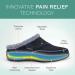 Orthofeet Charlotte 7 Black Orthopedic Slippers for Women - Plantar Fasciitis Relief & Arch Support - Buy Online on GoSupps.com