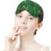 Buy Green Paisley Sleep Mask for Women - Adjustable Eye Shades with Elastic Strap for Ultimate Comfort - Buy Online on GoSupps.com