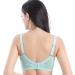 Sexy Lace Mastectomy Bra - Wireless Full Cup Pocket Bralette for Silicone Breast Prosthesis | Comfort & Style in Gray Size 40/90_B - Buy Online on GoSupps.com